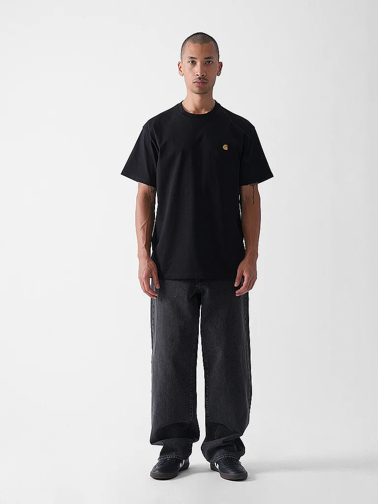 CARHARTT WIP T-shirt CHASE noir